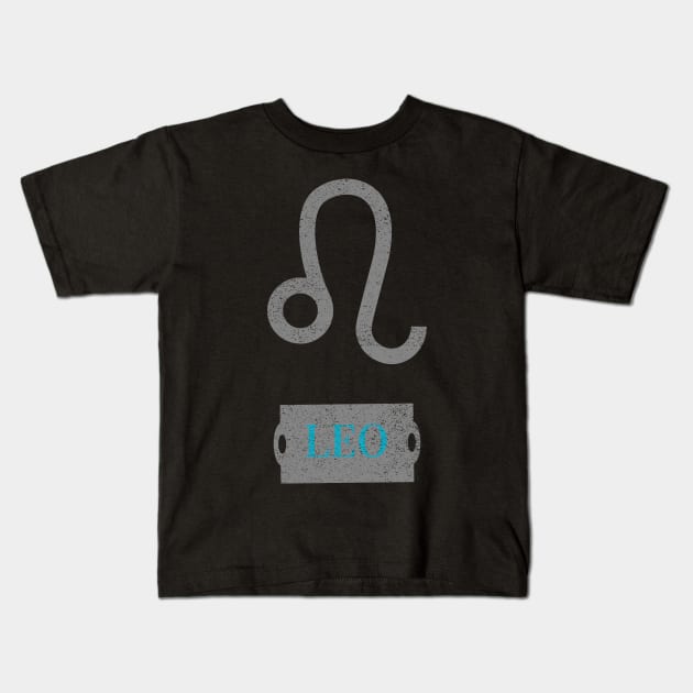 LEO HOROSCOPE SIGN Kids T-Shirt by Codian.instaprint